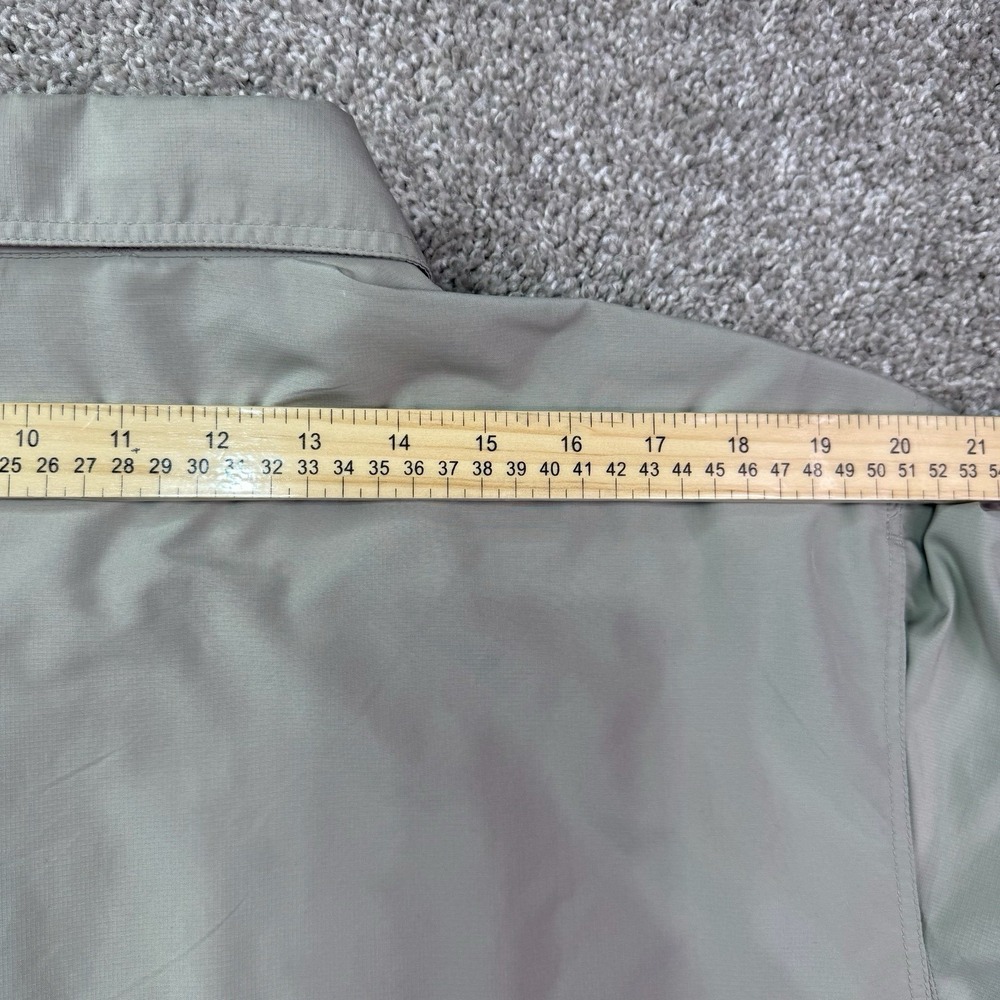 Simms Button Up Shirt Men XL Beige Long‎ Sleeve Fishing Gore Creek Fly Fisherman - Picture 6 of 16